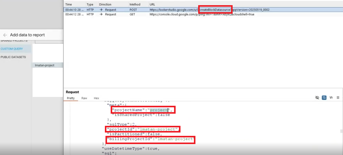 LeakyLooker cross-tenant victim